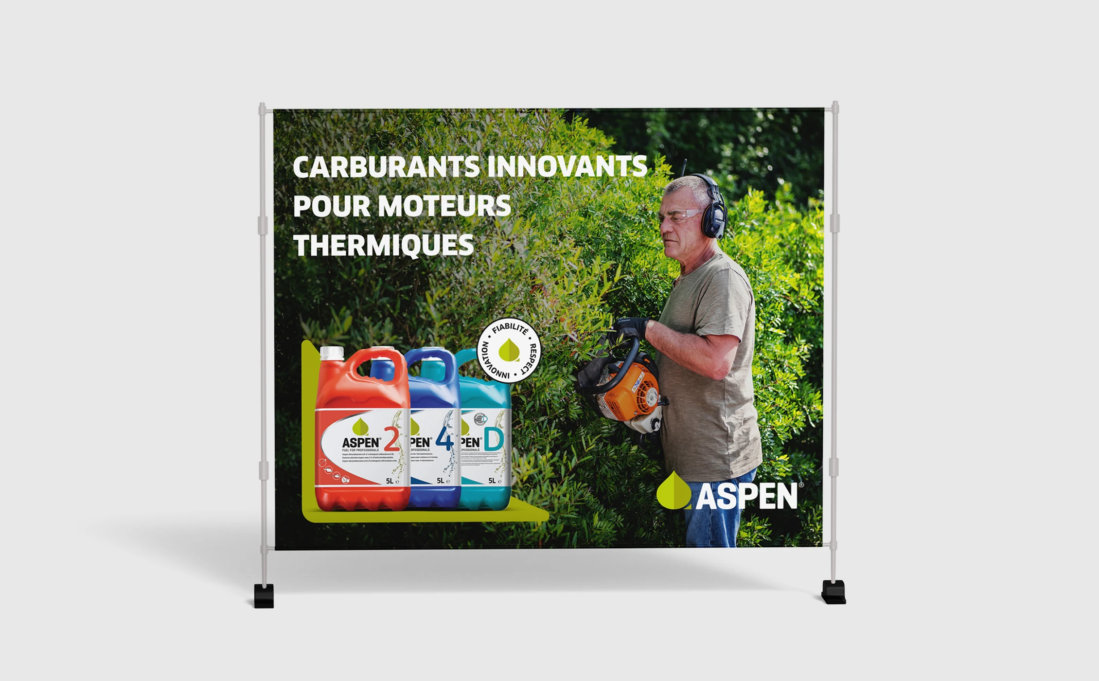 Mockup wall Aspen