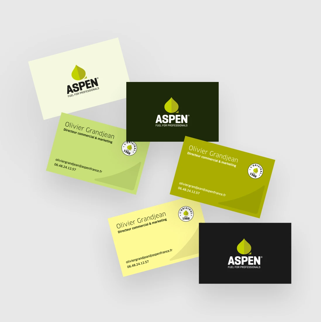 Mockup cartes de visite